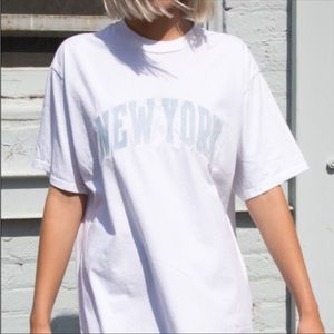 Brandy Melville- New York Oversized Tee